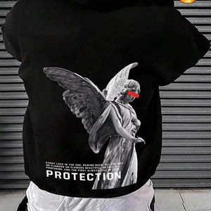 เสื้อมีฮู้ดสวมหัวสำหรับผู้ชายวัสดุผ้าฟลีซ/โพลีเอสเตอร์ผ้าฝ้ายสวมใส่สบายพิมพ์ลายออกแบบได้ตามต้องการสำหรับฤดูหนาว - Product Image 4