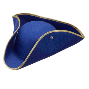 Service OEM Chapeau Tricorne Adulte Personnalisable avec Bord Plié Classique, Léger et Écologique, Chapeau de Fête Unisexe - Product Image 1