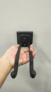 Metal <b>Wall</b> Mounted Double Hook for <b>Wall</b> <b>Rail</b> Storage System Capacity 45lbs Metal Sports Equipment Storage Hook GAPGAR008 - Product Image 4