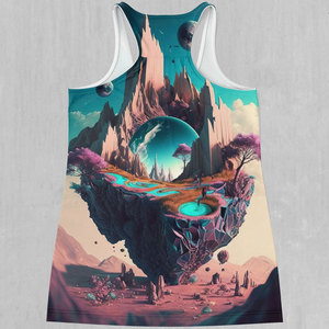2025 Customized 3d All Over Sublimation Gym Tank Tops Wholesale 100% Polyester Mesh Women <b>Running</b> <b>Singlet</b> - Product Image 4