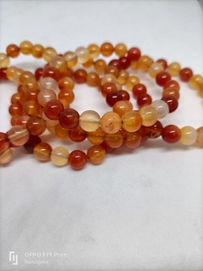 Natural Carnelian 8mm Beaded Bracelet <b>Crystal</b> Healing Gemstone Bracelet Reiki Chakra Meditation Jewelry Gift - Product Image 6