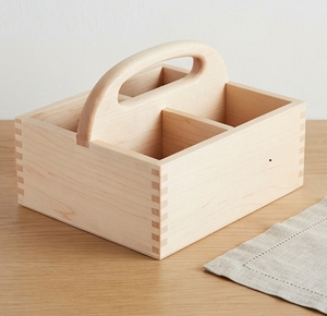 Porte-couverts en bois brun, best-seller, gravé à la main, sur mesure, pour ustensiles de cuisine - Product Image 4