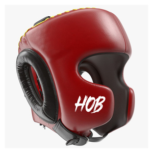 Casco de Protección para Boxeo de 2 Colores, Hecho de Cuero PU Genuino, para Sparring y Combate, Unisex - Product Image 5