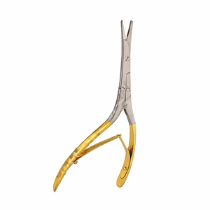 Tijeras Quirúrgicas Abdominales Manuales de Acero Inoxidable Gorney TC Anguladas de 20.5 cm de Doble Acción que Reducen la Fuerza de Corte y Proporcionan un Movimiento Más Suave - Product Image 1