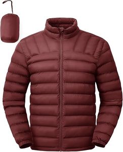 Chaqueta de plumón para hombre, plegable, ligera, impermeable, para invierno, para actividades al aire libre. - Product Image 5