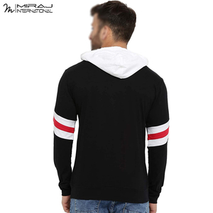 เสื้อฮู้ดแขนยาวมีกระเป๋า สวมใส่สบาย เหมาะสำหรับฤดูใบไม้ผลิและฤดูใบไม้ร่วง ราคาขายส่ง ทรงปกติ น้ำหนักเบา - Product Image 3