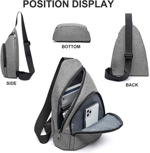 High Quality Crossbody Bag <b>Backpack</b> Outdoor <b>College</b> Shoulder Bag for Men Women Chest Bag <b>Backpack</b> - Product Image 4