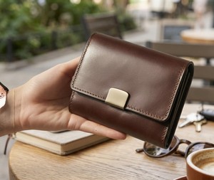 Brown Genuine Leather Short <b>Wallet</b> Women's Clutch Purse Zipper <b>Card</b> <b>Holder</b> for Daily Use - Product Image 4