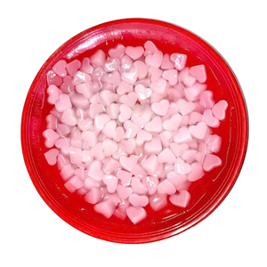 Ingrédient de pudding de noix de coco faible en glucides, en forme de cœur et d'étoile, personnalisable, saveur fruitée, pour boisson nutritive - Product Image 1