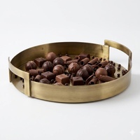 Koninklijke Wegwerp Aluminium Chocolade Geschenkbak Luxe Geassorteerde Chocolade Collectie Elegante Verpakking Feest Bruiloft Verjaardag