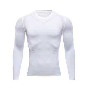 High Quality Full Sleeve Men Swimming <b>Surfing</b> Rash Guard Compression Tops Wholesales Men T Shirt MMA Rash guards - Product Image 4