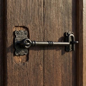 Most Selling Cast Iron Cabin <b>Door</b> <b>Hook</b> Strong Secure <b>Latch</b> <b>Hook</b> for Home Commercial and Garden <b>Door</b> Use Available At Best Price - Product Image 6