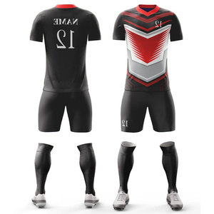 Camiseta de Fútbol 100% Poliéster con Estampado Digital, Uniforme Deportivo de Rugby, Ropa Deportiva Juvenil, Uniforme de Fútbol para Adultos - Product Image 4