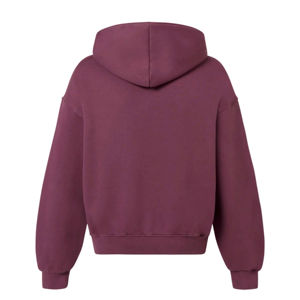 เสื้อฮู้ดครอปผ้าฟลีซคอตตอน 100% ขายส่ง ไม่มีเชือกผูก สำหรับผู้ชาย หนานุ่ม เหมาะสำหรับฤดูหนาว รับสกรีนโลโก้ - Product Image 2