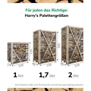 Bois de chauffage chêne sur palette - Product Image 6