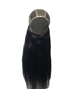 Perruque complète 26 pouces 100% cheveux humains Remy indiens, ondulation naturelle, Lace Front, qualité supérieure, densité moyenne, Taz Hair Bd, perruque sans colle - Product Image 5