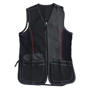 Chaleco de caza para hombre, ecológico, ligero, impermeable, con almohadilla de malla antirretroceso y hombreras móviles, duradero, de PVC, para plataforma de caza. - Product Image 4