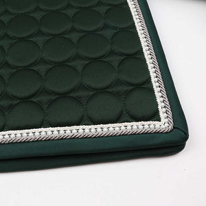 2026 Nuevo Set Combinado de Almohadilla de Silla de Montar para Competición y Doma de Polialgodón Ecológico Transpirable Multiusos con Sublimación - Product Image 3