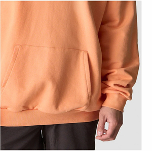 Sudadera con Capucha Básica de Invierno para Hombre, Sudadera con Capucha de Forro Polar, Capucha Ajustable, Bolsillo Tipo Canguro, 100% Algodón, Tela Suave - Product Image 5