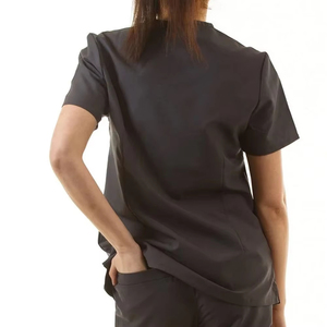 Uniformes Médicos Unisex, Conjuntos de Uniformes para Enfermeras, Bata de Laboratorio Médica Tejida, Impermeable, para Uso Hospitalario, Spandex/Poliéster - Product Image 6
