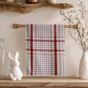 Paños de Cocina de Golf de la India, Accesorios de Cocina de Algodón a Rayas Multicolores para Uso en la Cocina al Precio Más Bajo - Product Image 4