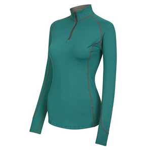 2026 Trendy Durable Polyester Spandex Equestrian Competition Long Sleeve Women's Base Layer Horse Riding Eco-Friendly Breathable - Product Image 1
