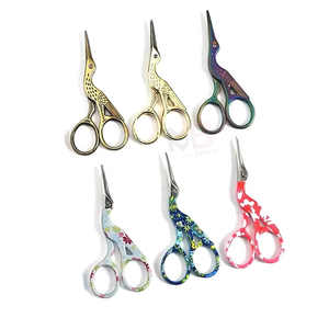 Ciseaux de haute qualité en forme de grue, en acier inoxydable, pour manucure, pince à cuticules, ciseaux à broder, outils de coiffure et de beauté - Product Image 4