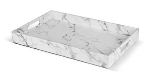 Plateau de service en marbre de qualité supérieure pour servir des fruits frais, des pâtisseries, des gâteaux et des desserts dans un ambiance familiale élégante - Product Image 6