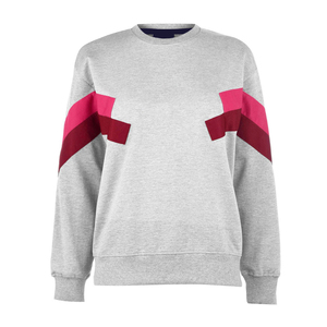 Sweat-shirt à col rond en coton premium pour femmes, pull en molleton doux, vêtements décontractés d'hiver, vente en gros - Product Image 3