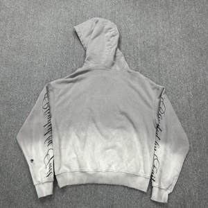 Sudadera con Capucha Extra Grande para Hombre, Lavada con Ácido, con Acabado Desgastado y Efecto de Lavado Vintage Premium - Product Image 2