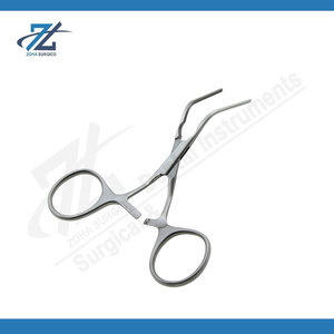 Pinces vasculaires pédiatriques de qualité supérieure 105 mm en acier inoxydable allemand, instrument chirurgical cardiovasculaire pour la microchirurgie et la chirurgie pédiatrique - Product Image 3