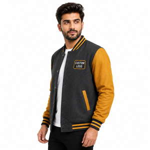Veste d'hiver pour homme, design sportif respirant et antibactérien, en laine et cuir, réversible, chauffante, écologique - Product Image 3