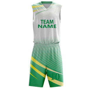 Tenues de basketball à séchage rapide personnalisées avec nom d'équipe, ensembles de vêtements de sport pour hommes, uniformes de basketball par sublimation - Product Image 5