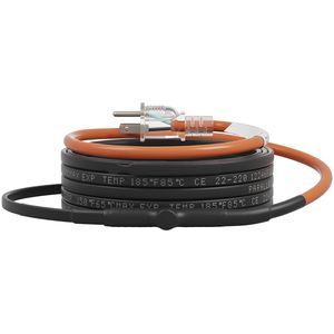 Cavo Autoriscaldante da 24 Piedi 5W/ft, Nastro Riscaldante per Protezione dal Congelamento, Riscaldatore per Tubi in PVC, Metallo e Plastica - Product Image 1
