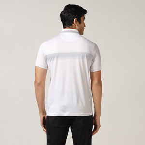 Camiseta Polo Unisex con Logotipo Personalizado, Color Sólido, Transpirable, con Decoración Bordada para Hombre y Mujer, Gran Venta - Product Image 4