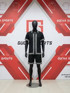 Ensembles pour hommes, chemise à manches courtes et short, imprimé estival, chemise décontractée, costume de plage deux pièces, nouvelle mode - Product Image 5