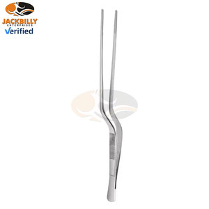 Pinzas para apósitos JACKBILLY con forma de bayoneta, punta serrada, 14 cm, acero inoxidable de alta calidad, instrumentos quirúrgicos ORL - Product Image 5