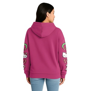 Sudaderas con capucha para mujer, estampadas digitalmente, de corte ajustado, diseño personalizado, calidad premium, tallas grandes, con bolsillos. - Product Image 6