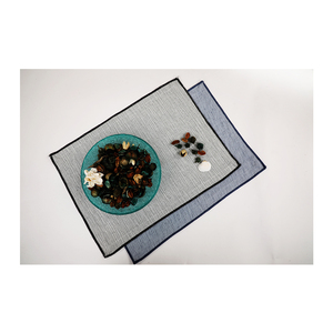Grey Table Mat Dining <b>Placemat</b> for Dining Table Kitchen Restaurant Hotel and Home Use - Product Image 1