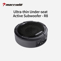 Subwoofer actif durable pour voiture, 8 pouces, 170W RMS, amplificateur mono, subwoofer fin sous le siège pour l'amélioration des basses