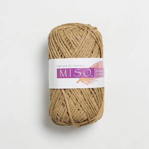Fil de coton Miso Abaca pour le crochet et le tricot à la main, pelote de 50g, vente en gros de fils à tricoter et à crocheter - Product Image 5