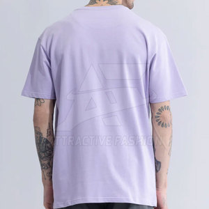 Créez votre propre logo sur un t-shirt en coton surdimensionné, design personnalisé, streetwear, t-shirt surdimensionné pour homme de haute qualité - Product Image 2