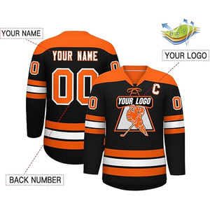 OEM Supplier Custom Ice Hockey Jersey Pakistan Wholesale Export USA Buyers Team Uniform Bulk 100% Polyester Sublimation Printed - Product Image 3