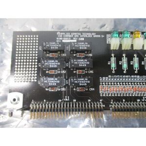 AMAT 0100-66019 CVD CH Gas Interlock Gamma St PCB - Équipement et pièces semi-conductrices d'occasion fiables à l'échelle mondiale - Product Image 4