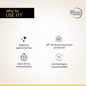 Baume à lèvres éclaircissant Deconstruct pour lèvres foncées |   SPF 50 |   Éclaircit les lèvres foncées et unifie le teint des lèvres |   4,2 g - Product Image 2