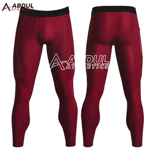 Leggings de compresión de cintura alta con diseño elástico y soporte, ideales para el gimnasio, entrenamiento, correr y uso diario activo. - Product Image 3