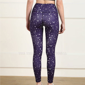 Leggings de sport haut de gamme pour femmes avec taille élastique, couleur unie, légers, longueur intégrale, pour la course, l'exercice et le confort quotidien - Product Image 2