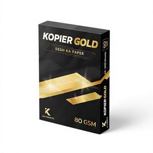 Papier Copieur KR Papers Gold 80gsm A4 Écologique Durable Blanc Brillant pour Impression Quotidienne Haute Vitesse - Product Image 1