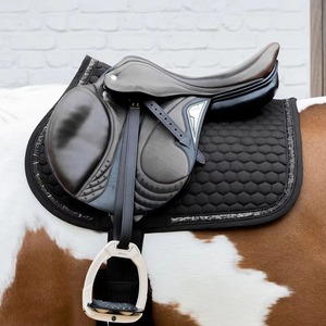 Tapis de selle en tissu polyester scintillant pour le dressage et le saut d'obstacles, prix raisonnables, équipement équestre - Product Image 2