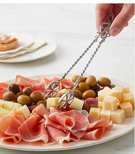 Cuillère de mariage élégante en acier inoxydable avec poignée torsadée, design étoile, pour ustensiles de cuisine, vaisselle et accessoires de restaurant - Product Image 3